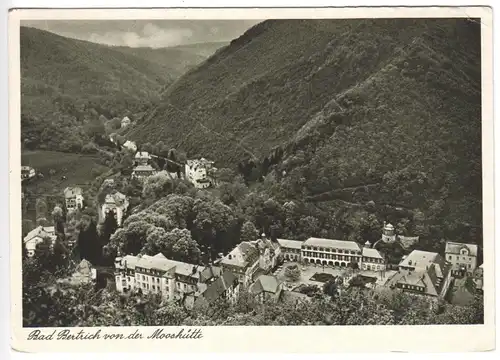 AK, Bad Bertrich, Teilansicht von der Mooshütte, 1940