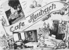 AK, Heubach Thür. Wald, Café Heubach, gestaltet, 1969