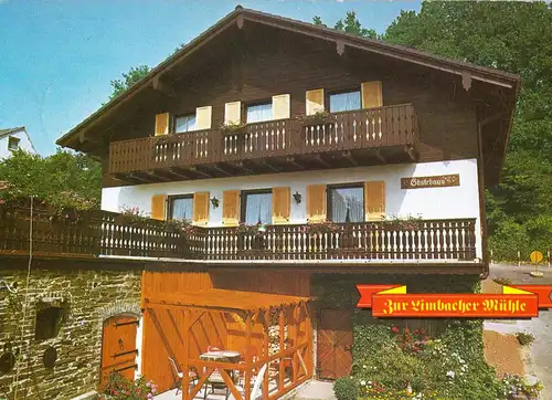 AK, Limbach Westerw., Pension "Zur Limbacher Mühle", um 1985