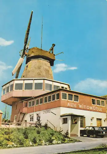 AK, Ostseebad Laboe, Gaststätte "Alte Windmühle", um 1985