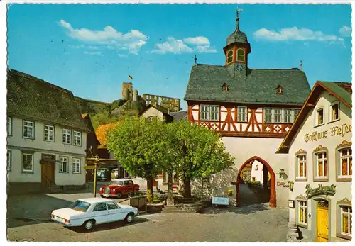 AK, Königstein Ts., Am alten Rathaus, 1977