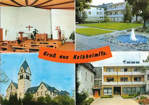 AK, Kelkheim, Schwesternhaus St. Viktorheim, vier Abb., um 1990