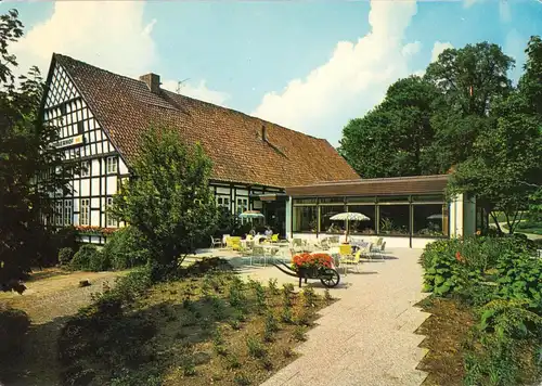 AK, Bad Iburg, Restaurant - Café Jägerhof, um 1975