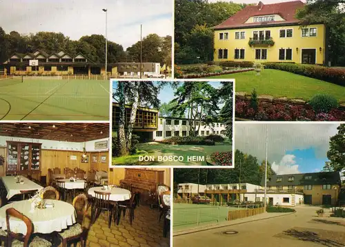 AK, Berlin Wannsee, Don Bosco - Heim, fünf Abb., um 1980