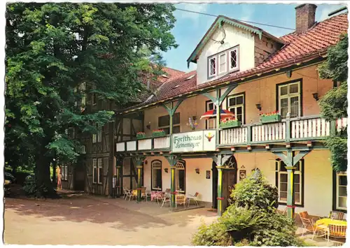 AK, Bückeburg, Forsthaus Heinemeyer, um 1968