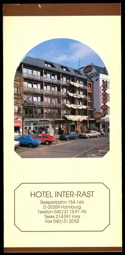 Prospekt, Hamburg, Hotel Inter-Rast, um 2000
