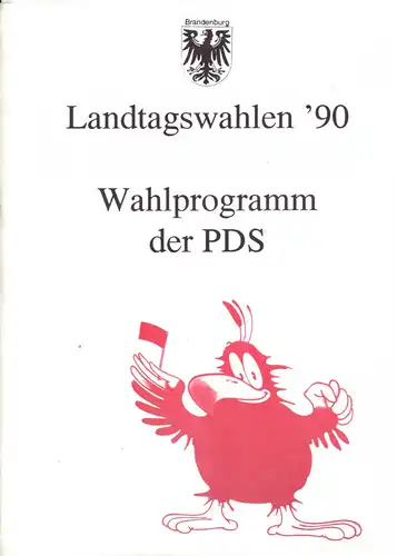 Wahlprogramm der PDS, Landtagswahlen '90, Land Brandenburg