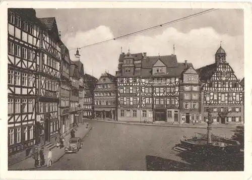 AK, Butzbach, Marktplatz, 1951