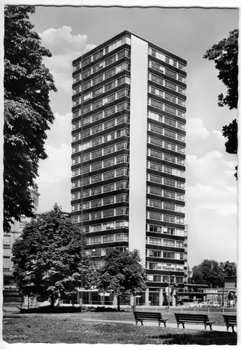 AK, Frankfurt Main, Zürich-Hochhaus, um 1962