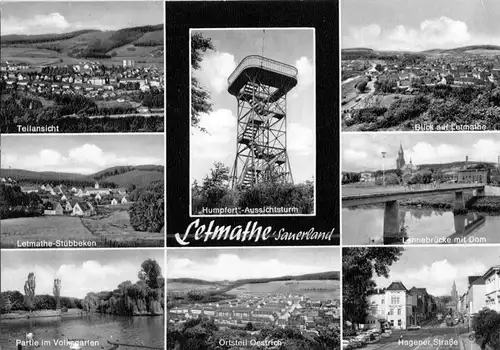 AK, Letmathe Sauerland, acht Abb., um 1971
