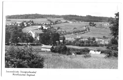 AK, Steinigtwolmsdorf, Teilansicht, um 1956
