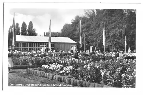 AK, Markkleeberg bei Leipzig, Gartenbauausstellung, 1953