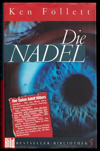 Follett, Ken; Die Nadel, Spionage-Thriller, 1986