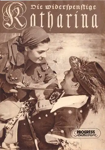 Progress Filmillustrierte, Die widerspenstige Katharina, 1957