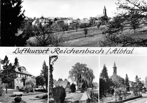 AK, Reichenbach Albtal, vier Abb., um 1964