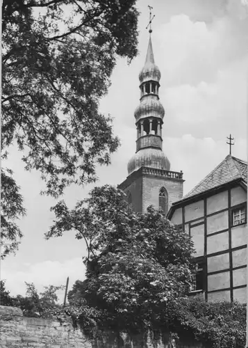 AK, Soest, Ev.-luth. St. Petrikirche, Außenansicht, um 1980