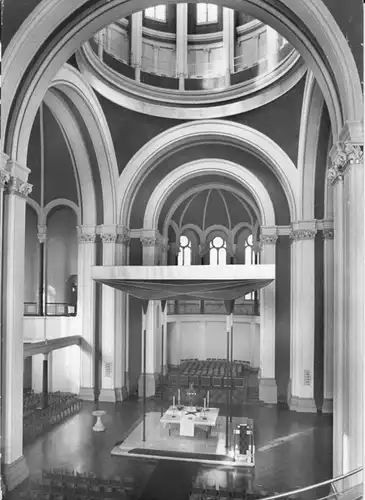 AK, Berlin Kreuzberg, Ev. St. Thomas-Kirche, Mariannenplatz, Innenansicht, 1978