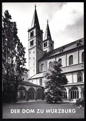 tour. Broschüre, Der Dom zu Würzburg, 1968