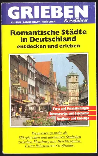 Grieben Reiseführer, Romantische Städte in Deutschland, 1988