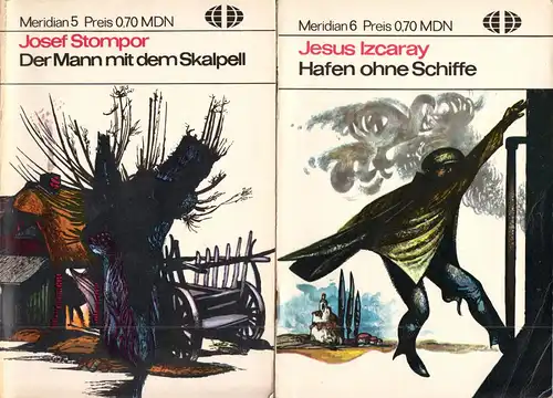 Reihe Meridian, Heft 5, 6, 7, 8, 9, 10, 11, 13, 16, 20, Titel siehe Abb.