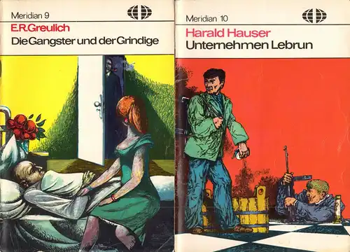 Reihe Meridian, Heft 5, 6, 7, 8, 9, 10, 11, 13, 16, 20, Titel siehe Abb.