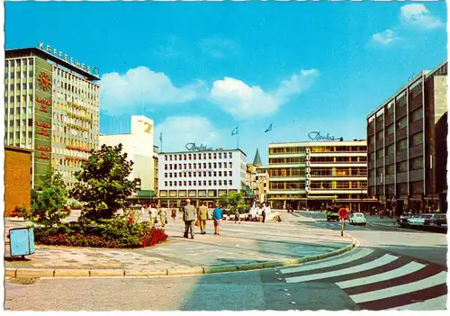 AK, Essen, Kennedy-Platz, um 1962