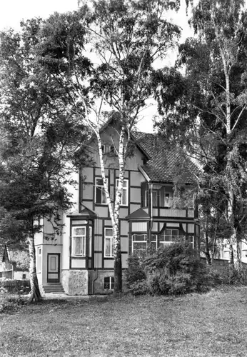 AK, Elend Harz, FDGB-Heim Fritz Heckert, Haus II, 1977