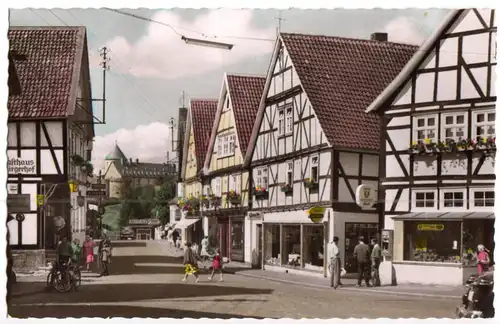 AK, Waldeck am Edersee, Schloßstraße, 1963