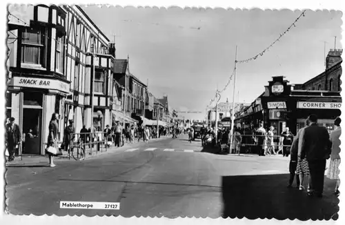 AK, Mablethorpe, Lincolnshire, streetview, 1960