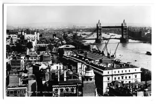 AK, London, View from the Monument, um 1960