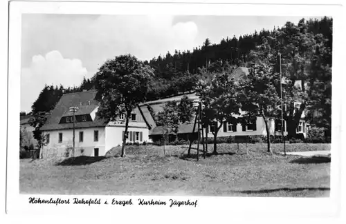 AK, Rehefeld Osterzgeb., Kurheim Jägerhof, Version 2, 1956