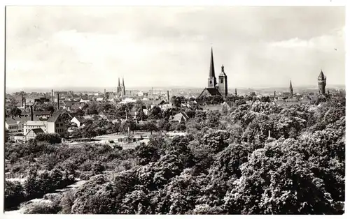 AK, Burg Bz. Magdeburg, Gesamtansicht, 1967