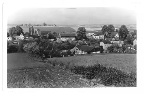 AK, Höckendorf Kr. Dippoldiswalde, Teilansicht, 1957