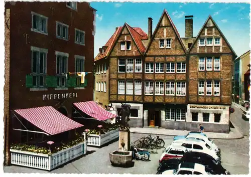 AK, Münster Westf., Am Kiepenkerl, um 1968