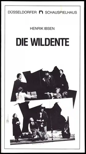 Theaterprogramm, Düsseldorfer Schauspielhaus, Die Wildente, 1982/83
