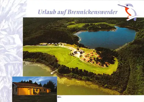 AK, Lychen, Urlaub auf dem Brennickenswerder, 2002