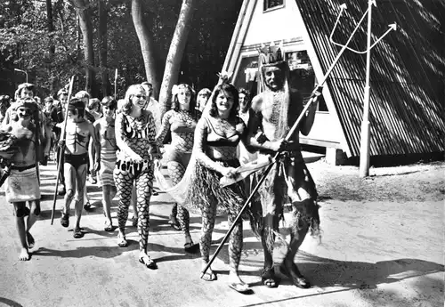 AK, Ückeritz auf Usedom, Neptunfest, 1979