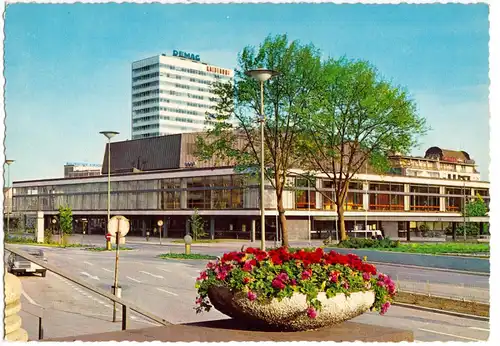 AK, Duisburg, Mercatorhalle, um 1960