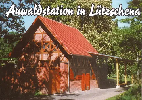 AK, Lützschena, Auwaldstation, um 1995