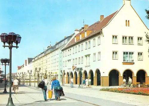 AK, Neubrandenburg, Turmstr., um 1991