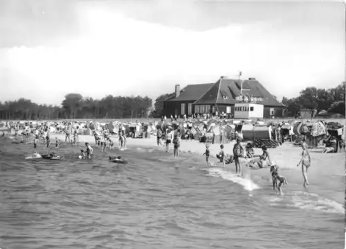 AK, Ostseebad Zingst Darß, An der HO-Gaststätte "Kurhaus", 1973