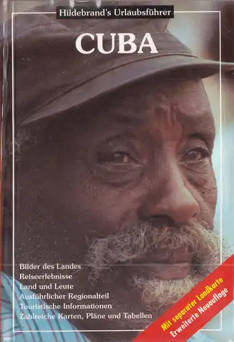 Hildebrand's Urlaubsführer Cuba, mit Landkarte, 1995