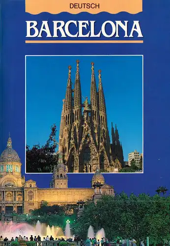 tour. Broschüre, Barcelona, 1989