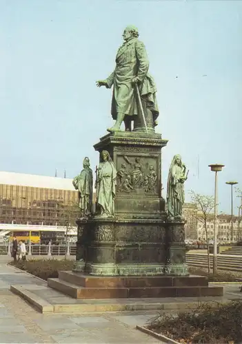 AK, Berlin Mitte, Denkmal des Freiherrn von und zum Stein, 1987