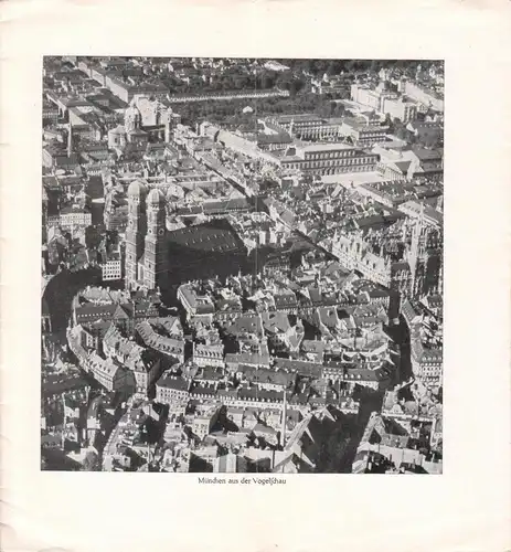 tour. Broschüre, München, Sommer 1930