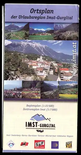 Ortsplan der Urlauberregion Imst-Gurgltal, 2005