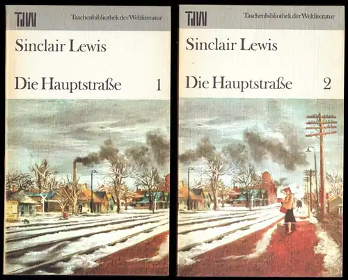 Lewis, Sinclair; Die Hauptstraße, 2 Bände, 1985, Reihe: TdW