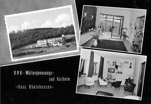 AK, Wonsheim bei Bad Kreuznach, DRK-Müttererholungsheim "Haus Rheinhessen", 1966