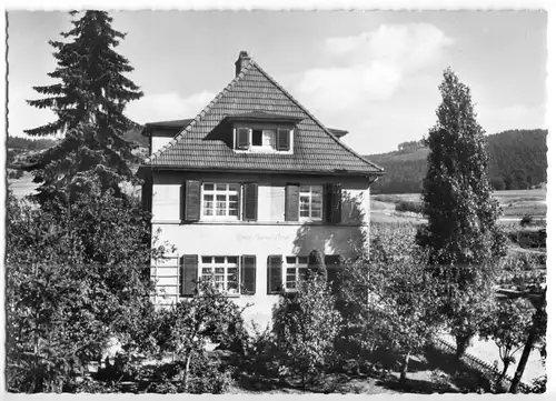 AK, Heinebach Fuldatal, Haus "Lug ins Land", 1961