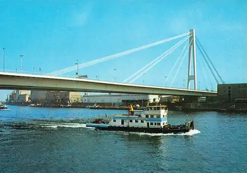 AK, Ludwigshafen / Mannheim, Kurt-Schumacher-Brücke , um 1975
